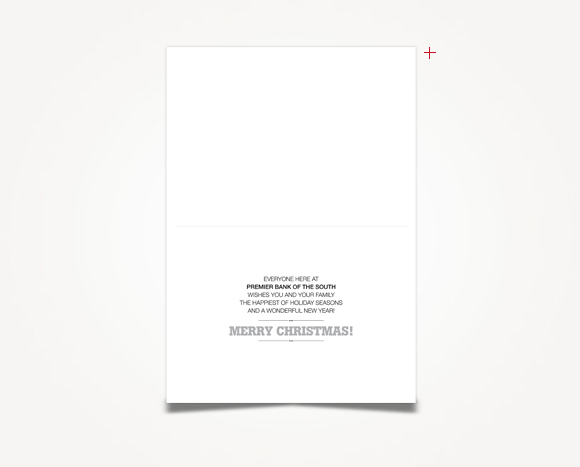 Print - Premier Bank - 2014 Christmas Card